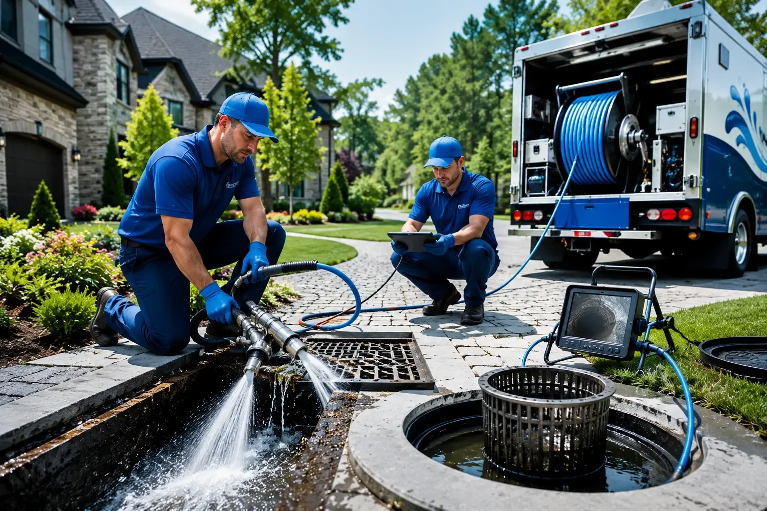 Local outdoor drain cleaning professionals in Lehighton, PA